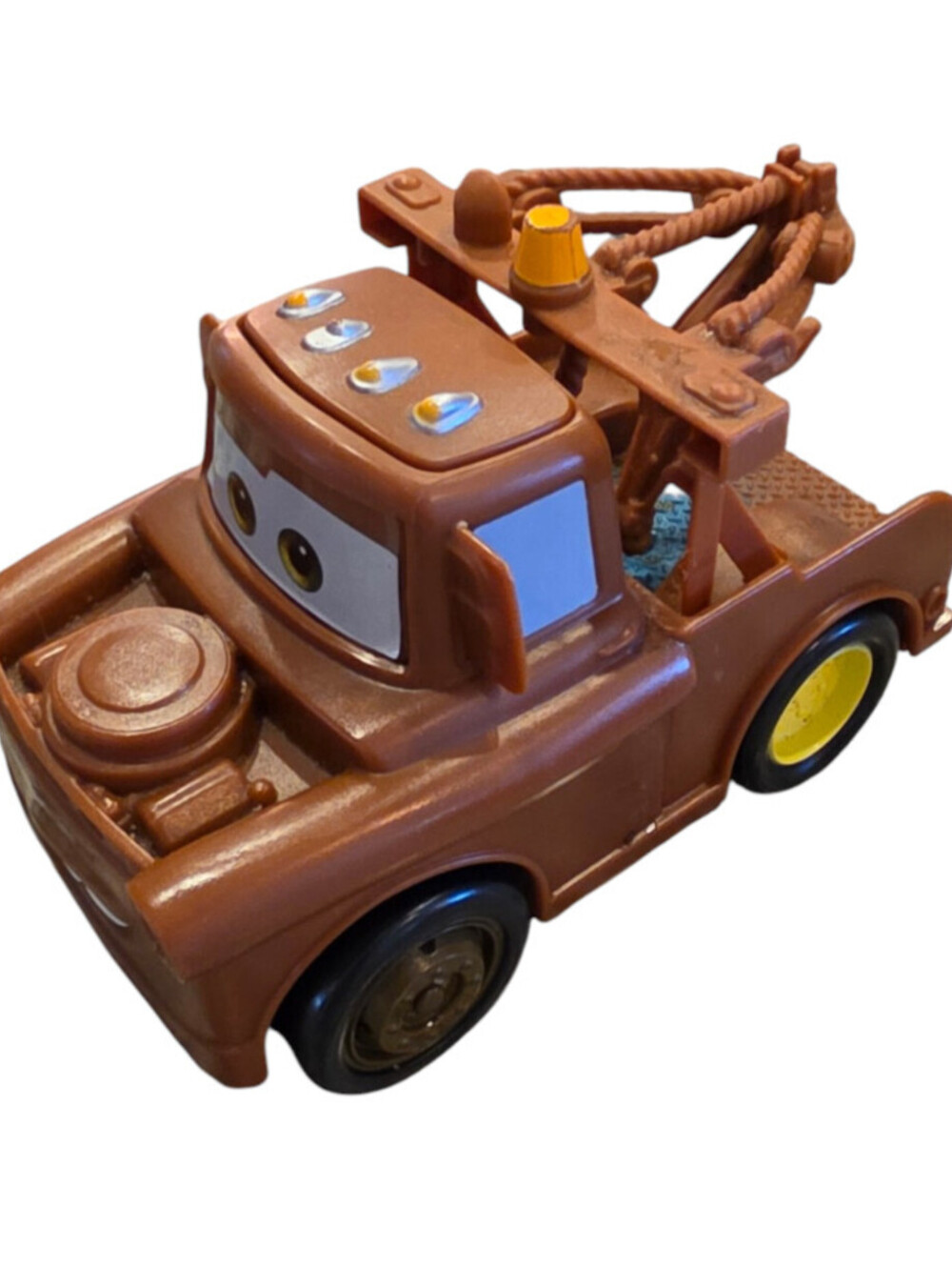DISNEY PIXAR CARS 2 TOW MATER SHAKE ‘N GO! W/ SOUNDS 2010 FISHER-PRICE MATTEL